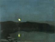 William Stott of Oldham Waning Moon oil painting on canvas